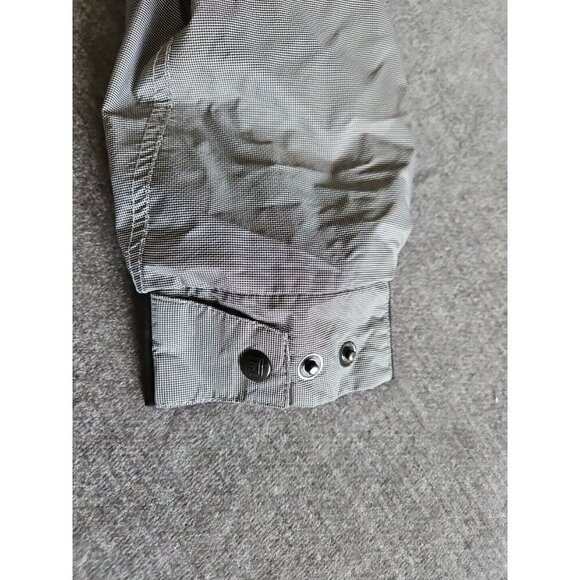 DryJoys FootJoy Jacket Mens XL Gray Full Zip Mockneck Pockets Lined LS Golf Logo - Picture 12 of 16